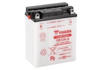 Picture of BATTERIES YB12A-A WITH ACID FLUIDS YUASA
