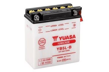 Picture of BATTERIES YB5L B ΜΕ WITH ACID FLUIDS YUASA INDO