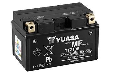 Picture of BATTERIES TTZ10S WITH ACID FLUIDS YUASA TAIW