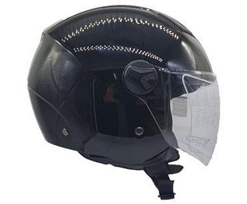 Picture of HELMET OPEN 700 L BLACK FSD GLOSS BLACK