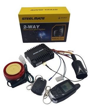 Picture of MOTORCYCLE ALARM SYSTEM 886XOPRO STEELMATE