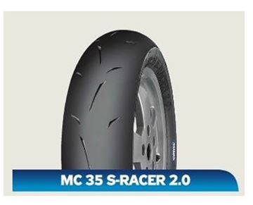 Picture of TIRE 100/90-12 MC-35 S-RACER 2.0 (49P,,,TL*,F/R,)