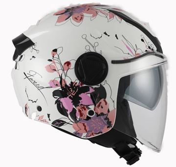 Picture of HELMET OPEN 760 L IRIS WHITE PINK FSD