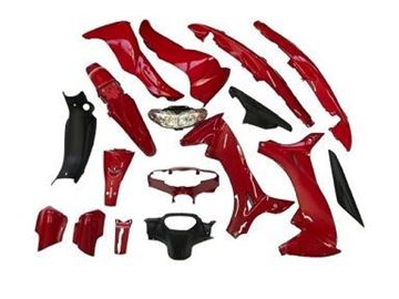 Picture of PLASTIC SETS CRYPTON R115 RED TAYL