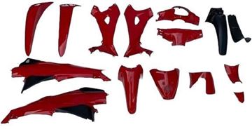 Picture of PLASTIC SETS INNOVA 15PCS RED TAYL