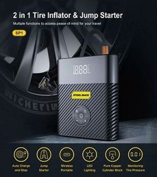 Picture of JUMP STARTER + TIRE INFLATOR STEELMATE