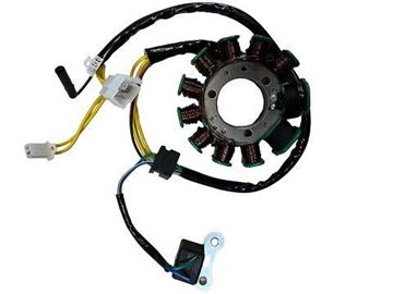 Picture of STATOR ASSY JORIDE125 150 200 HD125 200 9+2COIL 6WIRES 1806005 MOBE