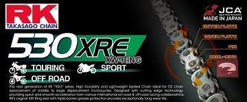 Picture of CHAIN 530XRE 124L XW RING RK