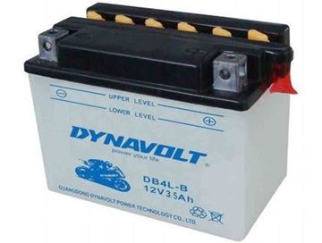 Picture of BATTERIES YB4L-B DB4L-B WITH ACID FLUIDS DYNAVOLT