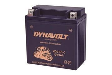 Picture of BATTERIES YB9-B MG9-4B NANOGEL DYNAVOLT