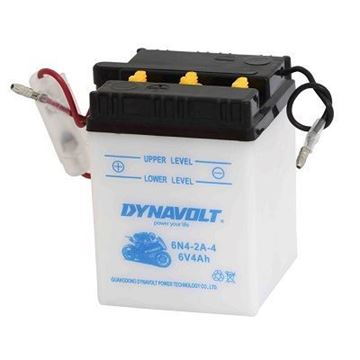 Picture of BATTERIES 6N4-2A-4 WITH ACID FLUIDS DYNAVOLT