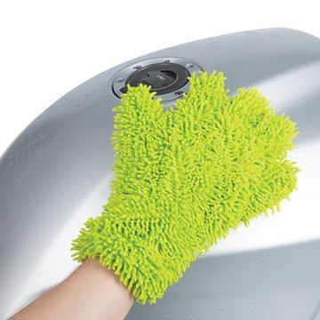 Picture of Microfibre Noodle Wash Glove Green OX261 OXFORD