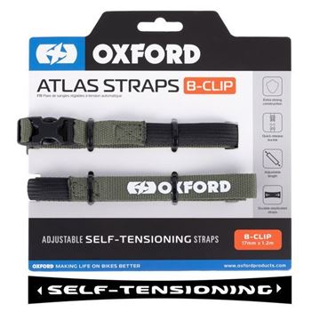 Εικόνα της ΙΜΑΝΤΑΣ Atlas B-Clip 17mm x 1.2M Lichen(Pair) OX314 OXFORD