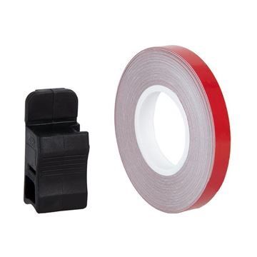 Εικόνα της ΤΑΙΝΙΑ ΑΥΤΟΚΟΛΗΤΗ Oxford Wheel Stripes Reflect Red + Appl OF617 OXFORD