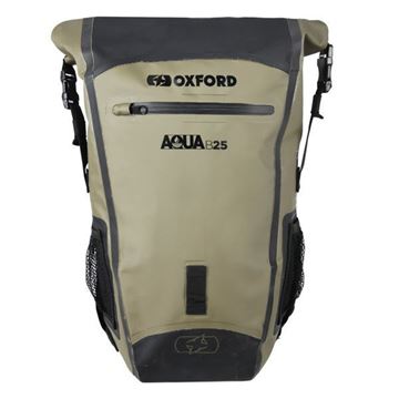 Εικόνα της ΤΣΑΝΤΑ Aqua B-25 Backpack Khaki/Black OL406 OXFORD