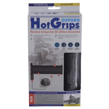 Εικόνα της ΧΕΙΡΟΛΑΒΕΣ ΘΕΡΜΑΙΝΟΜΕΝΕΣ Hotgrips Essential Scooter with panel switch OF772 OXFORD DD