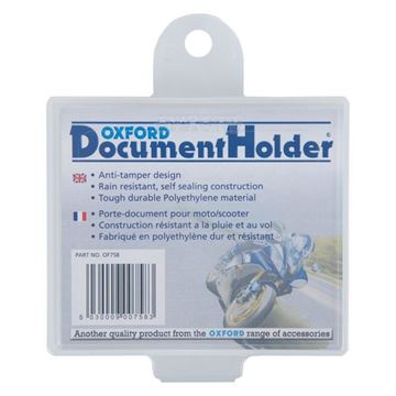 Picture of Oxford Plastic Insurance Slip Holder (Square)