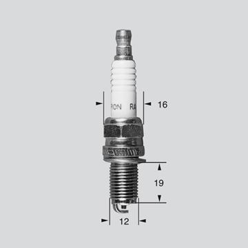 Picture of SPARK PLUG CCH810 DPR6EA-9 DCPR7E DCPR6E DCPR7EA-9 D6EA CHAMPION