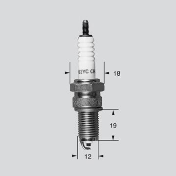Picture of SPARK PLUG P-RA7HC DPR7EA-9 CHAMPION